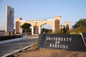 Rich result son google SERP when searching for 'Karachi University'