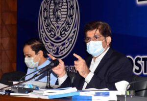 Rich results on Google SERP when searching for 'Covid Task-force Sindh'