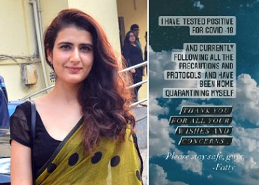 Rich results on Google SERP when searching for 'Fatima Sana Corona'