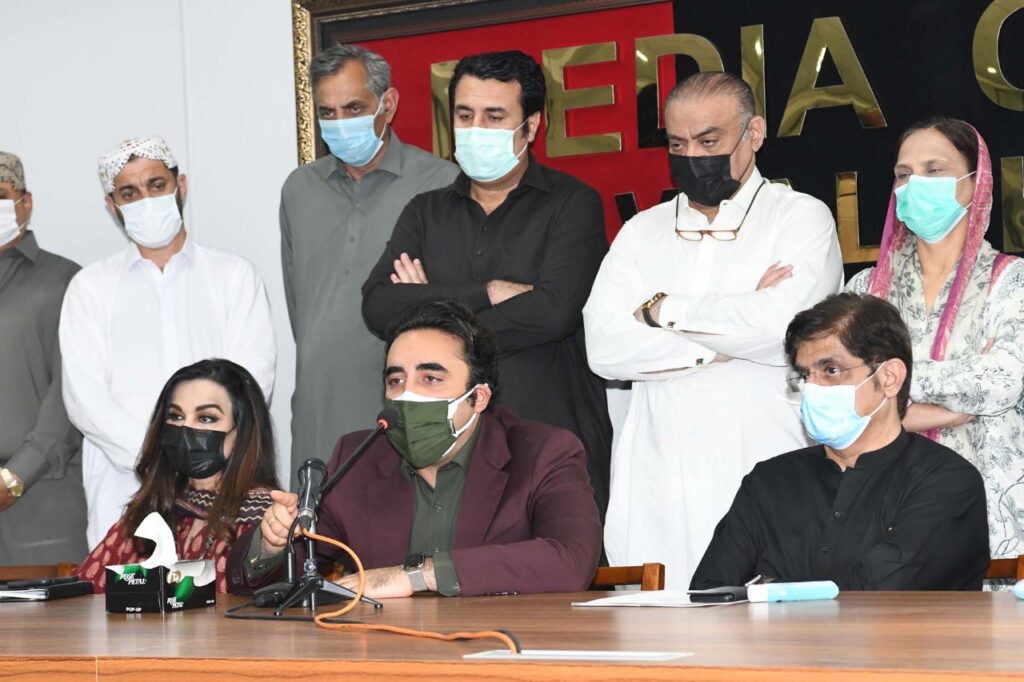 Bilawal Post result breifing