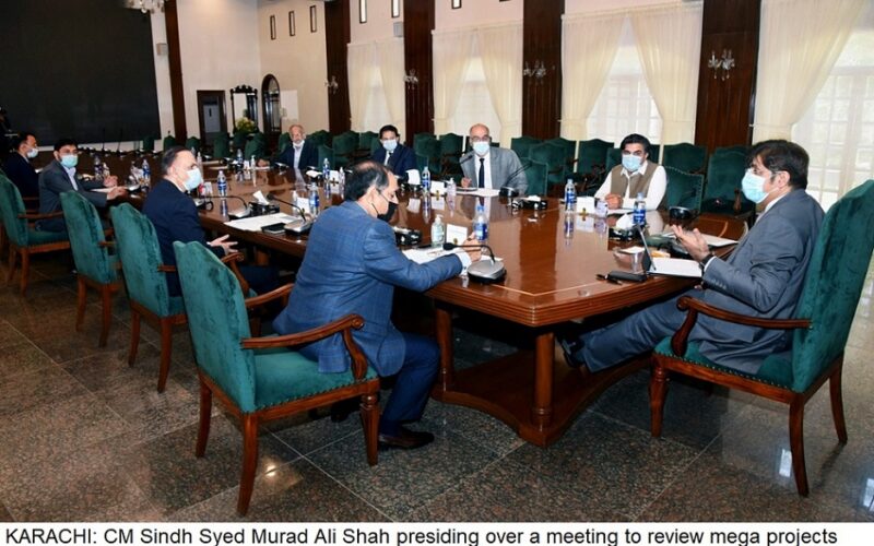 Rich results on Google SERP when searching for 'Mega Projects in Karachi'