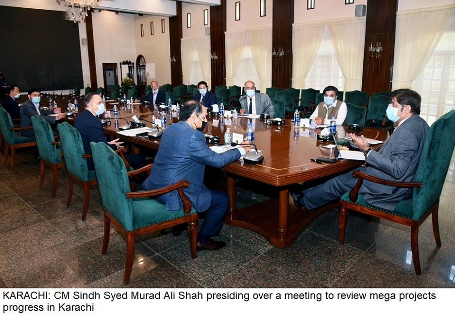 Rich results on Google SERP when searching for 'Mega Projects in Karachi'