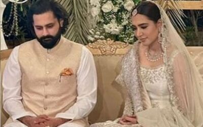 Rich results on Google SERP when searching for 'Mansha Pasha marriage'