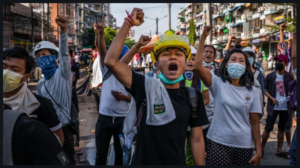 Rich results on Google SERP when searching for 'Myanmar Coup'