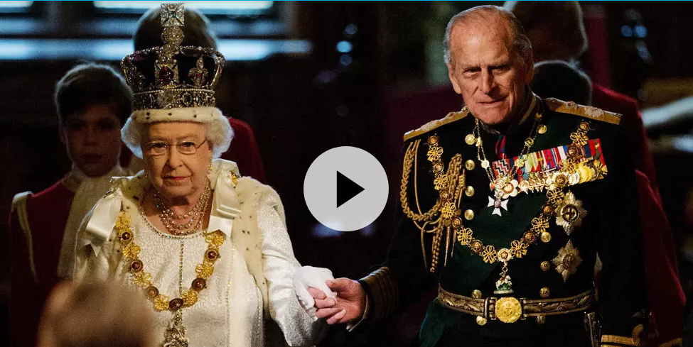 Rich results on Google SERP when searching for 'Prince Phillips Death'