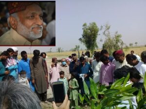 Rich results on Google SERP when searching for 'Comrade Ghulam Rasool Sahito Death'