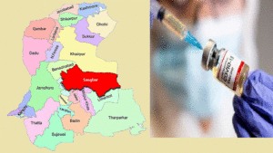 Sindh vaccine map