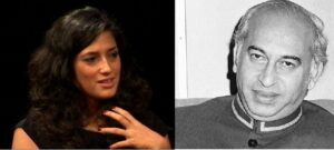 Rich results on Google SERP when searching for 'Fatima Bhutto'