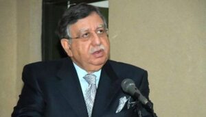 Rich results on Google SERP when searching for 'Pakistan's New Finance Minister'