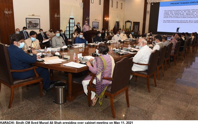 Sindh Cabinet May 11