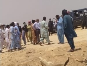 resisting Bahria Town administration, Malir villagers