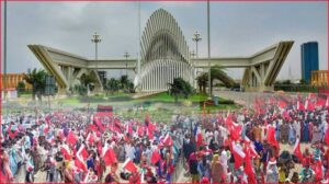 Bahria twon sit-in 2