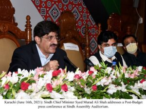 CM Sindh Murad Ali Shah