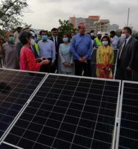 Minister inspects solerisation