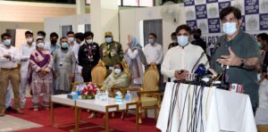 Sindh Chief inaugurated Mass Vaccination Expo Center