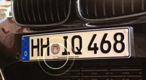 Tracking number plates