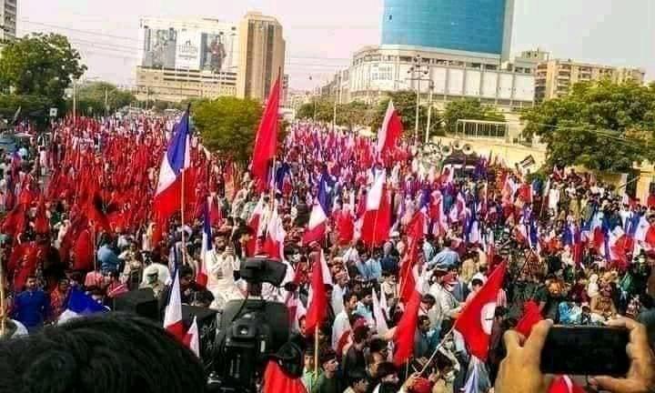 Protest sit in against Bahria Town