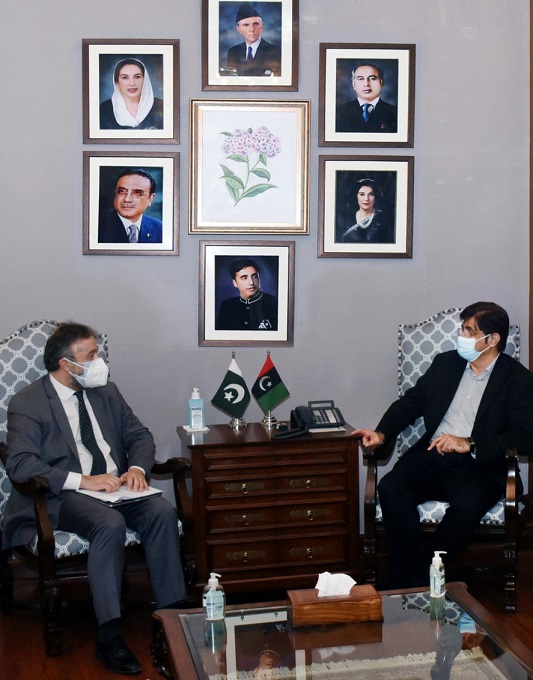Sindh CM meeting with WB coutry director