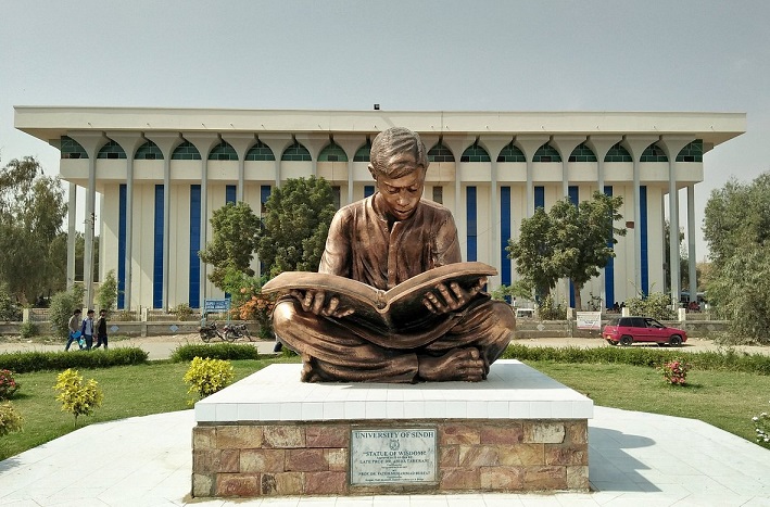 Sindh Universiity zero-point