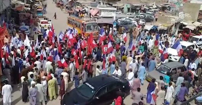 Sindh action committee raly TMK