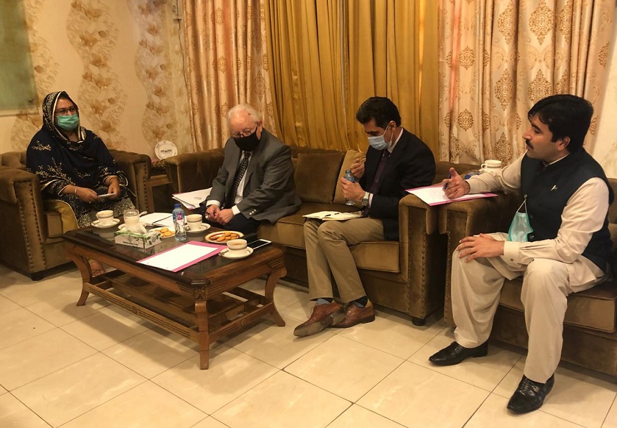 Support parliaemntary development delegation calls on Rehana Laghri