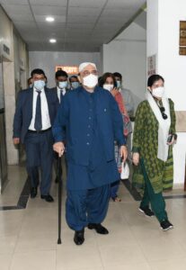 Zadari reached to attend budget session