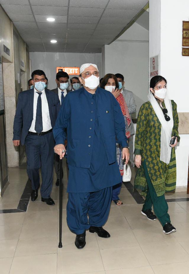 Zadari reached to attend budget session