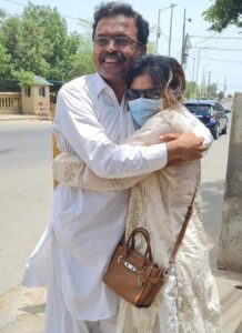 Zain Shah his daughter is meeting him before arrest