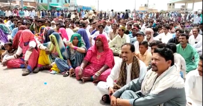 Bheel Community dharna-Dodo bheel case islamkot