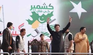 Rich result son google SERP when searching for 'Imran Kashmir polls'