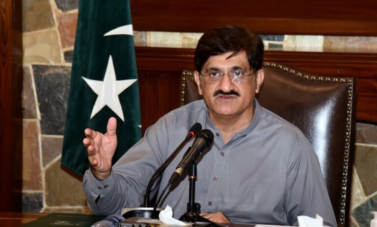 Sindh CM Murad Ali Shah