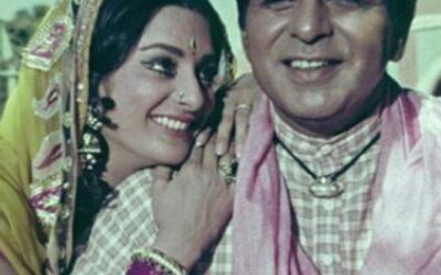 Saira with Dilip kumar