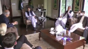 Special Envoy for Afghan Reconciliation Ambassador Zalmay Khalilzad meets PM Imran