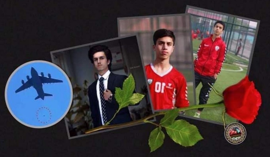 Rich result son google SERP when searching for 'Afghan footballer Zaki'