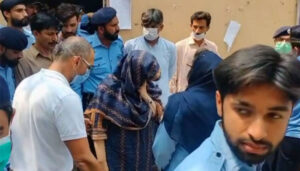 Rich result son google SERP when searching for 'parents of accused in Noor Mukadam case'