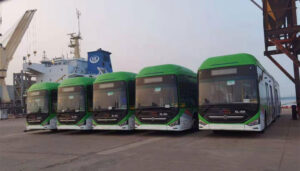 Rich result son google SERP when searching for 'Green-line bus'