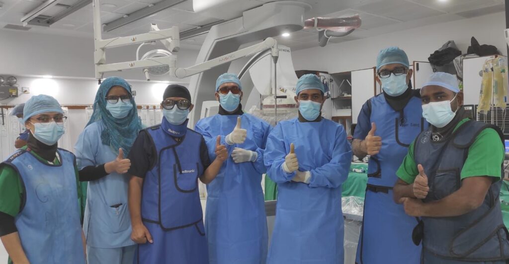 Rich result son google SERP when searching for 'Heart surgery Aga khan'