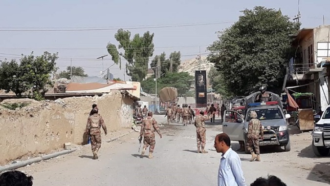 Rich result son google SERP when searching for 'Lines area Karachip'