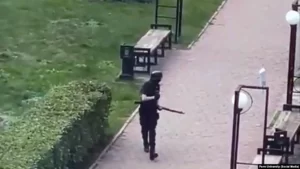 Rich result son google SERP when searching for 'shooting in university Russia'