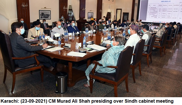 Rich result son google SERP when searching for 'Sindh cabinet refers ARE policy to Parliament'