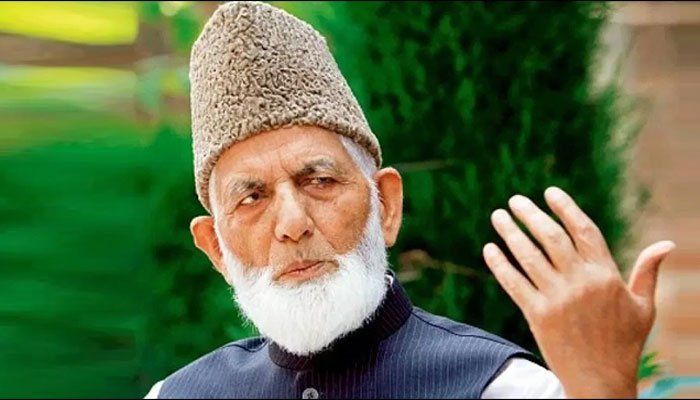 Rich result son google SERP when searching for 'Syed Ali Gilani'