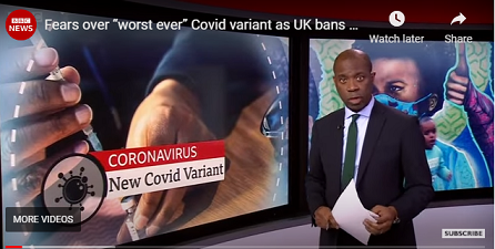 Rich result son google SERP when searching for 'Omicron'