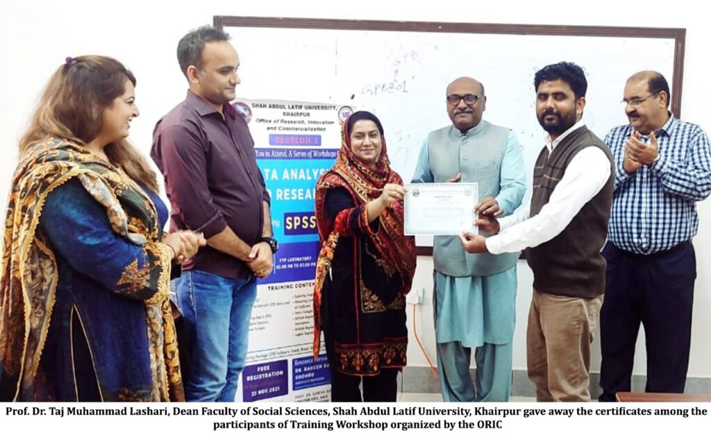 Training Workshop SPSS