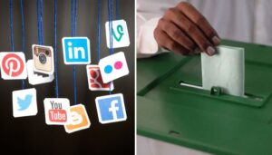 election battle on social media