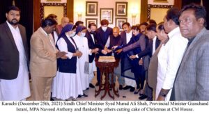 Rich result son google SERP when searching for 'Christmas Sindh '