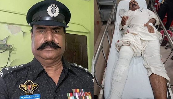 Rich result son google SERP when searching for 'DSP Murtaza Rahu'