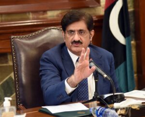 Rich result son google SERP when searching for 'Murad Ali Shah'