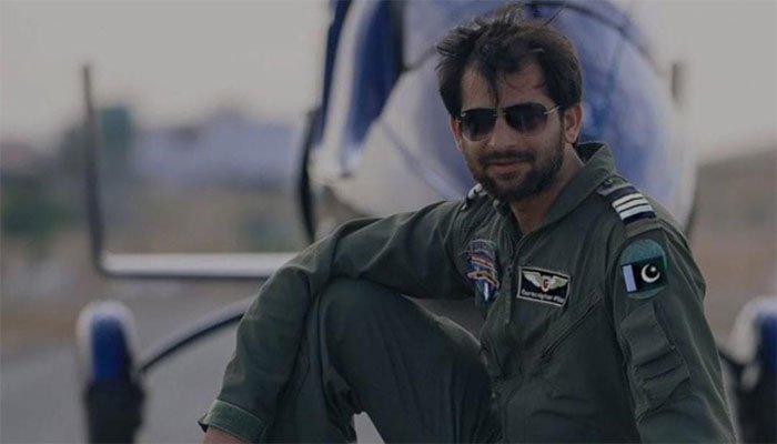 Rich result son google SERP when searching for 'Pilot Qazi Ajmal'