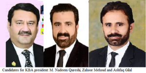 Rich result son google SERP when searching for 'KBA elections 2021'