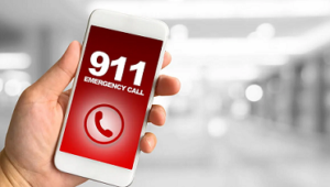 Rich result son google SERP when searching for 'helpline 911'